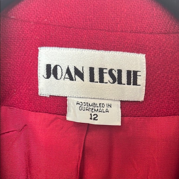 Vintage wool Red Women's Blazer - Picture 2 of 4